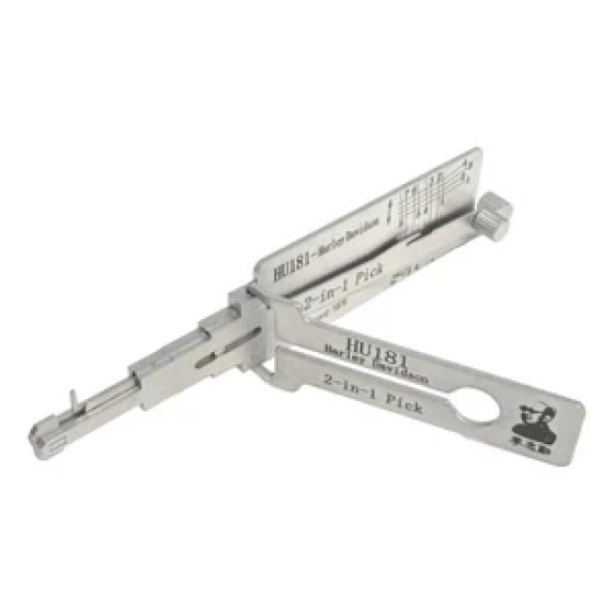 Original Lishi 2-in-1 Pick and Decoder HU181 Harley Davidson